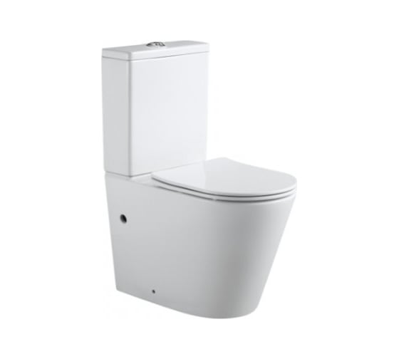Бачок для напольного унитаза Aquanet Atago 2.0 C2 слив 4.5/3 л, подключение снизу 00243547
