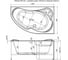 Фронтальная панель Aquanet CAPRI 160 R 00176555 4