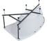 Каркас сварной для ванны Aquanet AUGUSTA 170х90 L/R 00242140 1