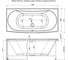 Фронтальная панель Aquanet IZABELLA 160 00169196 3