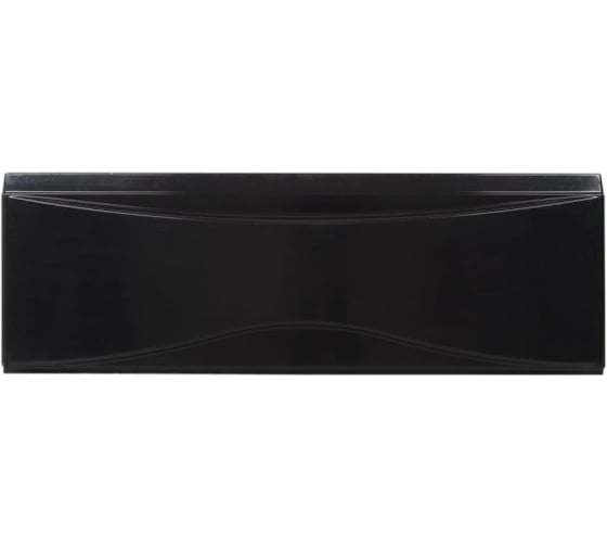 Фронтальная панель Aquanet L180 H58 K черная 00242159