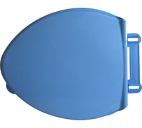 Сиденье для унитаза Мультипласт Групп голубое MPG962212