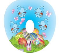 Сиденье для унитаза Мультипласт Групп детское, мягкое, с рисунком MPG4883