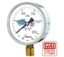 Манометр технический ПО Физтех, АО МП3-Уф исп ЭКО 0-250 кПа кт.1,5 d.100 IP40 G1/2 РШ 4687205178527