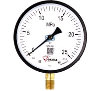 Манометр ПО Физтех, АО МП4-Уф 0-25 МПа кт.1,5 d.160 IP40 M20*1,5 РШ 4687205178602