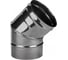Колено Ferrum 0.8 мм, 90 гр, ф 120 мм f2419 1