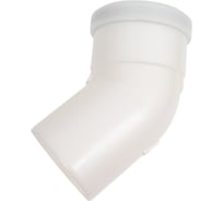 Отвод конденсационный KRATS угол 45 гр, Ø80 W80-45LN