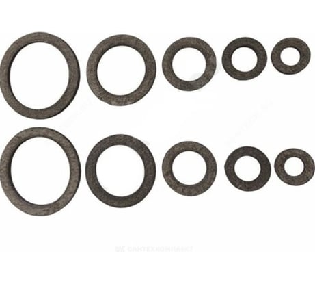 Набор резиновых тмкщ прокладок СИМТЕК Сантехник №3 3-0003