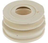 Переходная манжета СИМТЕК D 40х73 трехлепестковая белая 1-0019