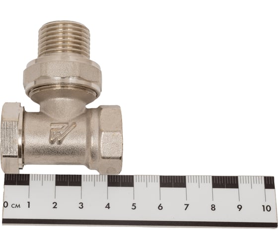 Клапан запорный радиаторный угловой МЕТАЛЛСЕРВИС 1/2 MC THERMA Q 1250219