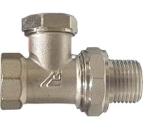 Клапан запорный радиаторный прямой МЕТАЛЛСЕРВИС 1/2 MC THERMA Q 1250234