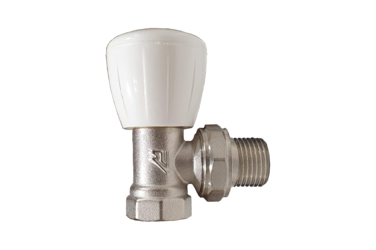 Вентиль ручной радиаторный угловой МЕТАЛЛСЕРВИС 1/2 MC THERMA Q 1250246 ...