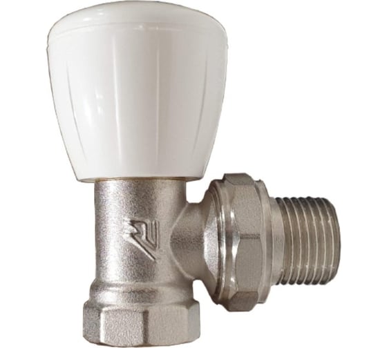Вентиль ручной радиаторный угловой МЕТАЛЛСЕРВИС 1/2 MC THERMA Q 1250246