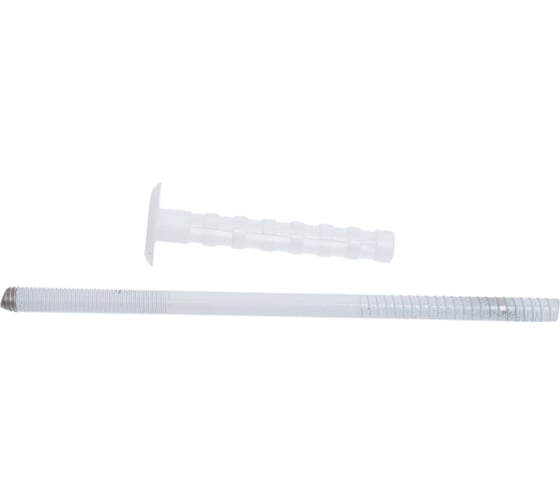 Крепление к стене KRATS D80, белое, металлическое, вод.хомут KS-80