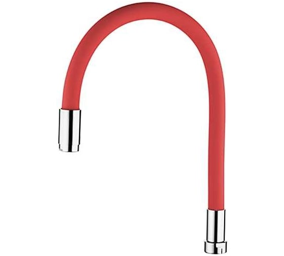 Гибкий излив LEDEME красный, 40 см, G3/4" 112188 L7503-1