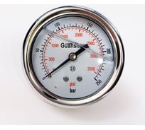 Манометр виброустойчивый АРКАИМ YN63Z на 250 бар, 63 мм, G 1/4" осевой, глицериновый YN63ZО250D63G14