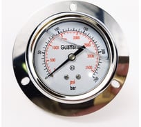Манометр виброустойчивый АРКАИМ YN63Z на 250 бар, 63 мм, G 1/4" фланцевый, глицериновый YN63ZF250D63G14