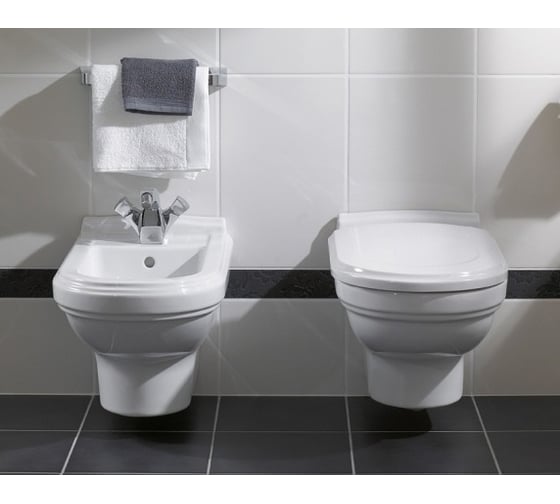 Сиденье с крышкой для унитаза Villeroy & Boch с функцией Quick Release и Soft Closing 8809S1R1 00000035173