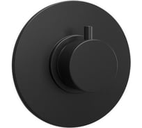 Встраиваемый дивертор Paini Cox на 3 выхода, черный 23779