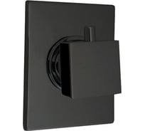 Встраиваемый дивертор Paini Grazia на 3 выхода, покрытие PVD матовый черный 33030