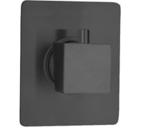 Встраиваемый дивертор Paini Dax на 3 выхода, черный 23783