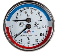 Термоманометр ЭКО-М Экомера МД04-63-G-10-ОИ