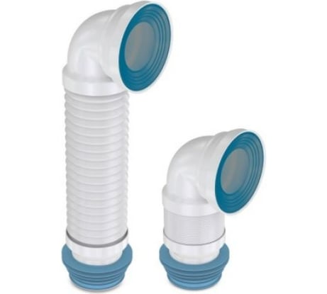 Гофра для унитаза AV Engineering, армированная, под углом 90 AVE129509