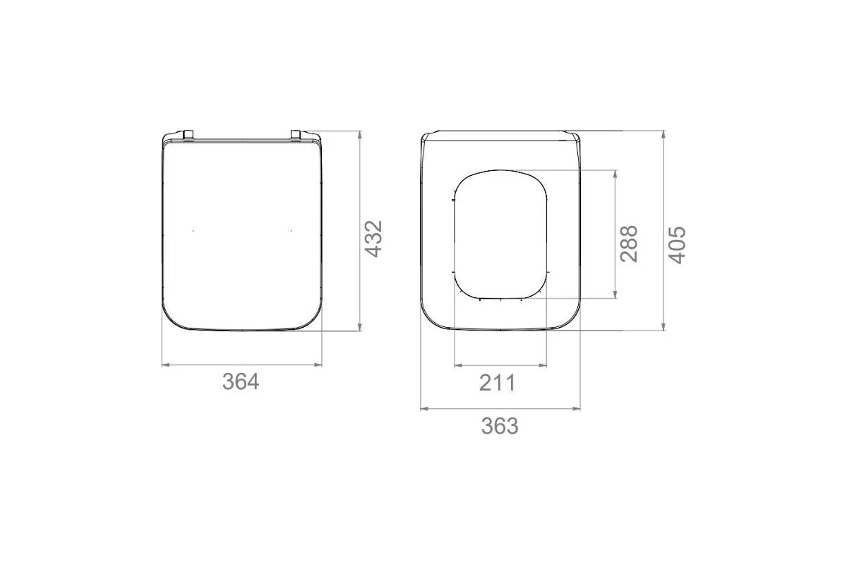 Сиденье для унитаза ALLEN BRAU 4.33008.31 LIBERTY 2 Soft-Close дюропласт  черный мат 00312473 - выгодная цена, отзывы, характеристики, фото - купить  в Москве и РФ