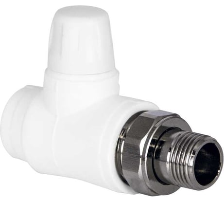 Запорный клапан для радиаторов TEBO PPR 25x3/4" НР прямой 030061204