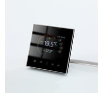 Умный термостат для теплого пола UMNOO с модулем wifi, cерия 2002, черный BHT-2002GBLW-Black trw0040