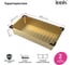 Коландер IDDIS Kitchen Line нержавеющая сталь, матовое золото, 426x231 мм KOL23MGi59 3