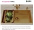 Коландер IDDIS Kitchen Line нержавеющая сталь, матовое золото, 426x231 мм KOL23MGi59 4
