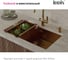 Коландер IDDIS Kitchen Line нержавеющая сталь, матовое золото, 426x231 мм KOL23MGi59 6