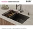 Коландер IDDIS Kitchen Line нержавеющая сталь, графит, 426x231 мм KOL23GMi59 7