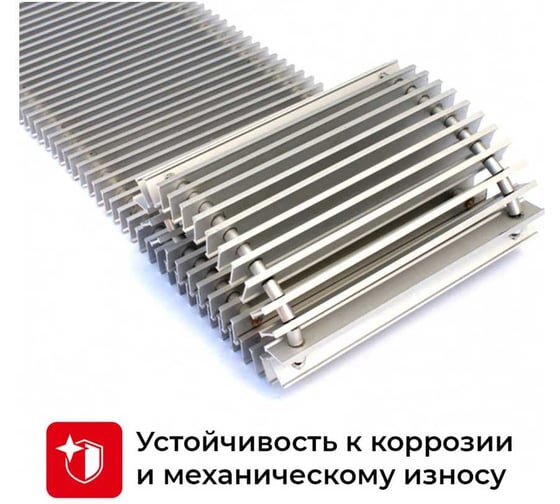 Декоративная решетка TECHNO РРА 280-1490 серебро RH07001006