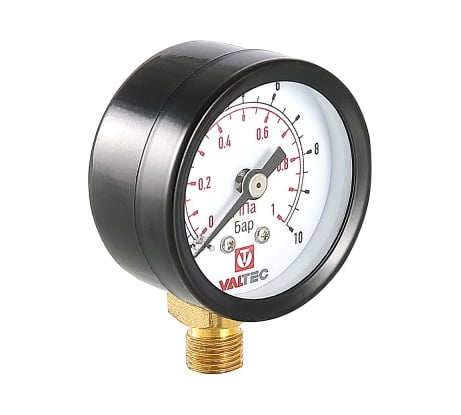 Манометр для подпиточного клапана (1/8"; 0-10 бар) VALTEC VT.TM40.D.01