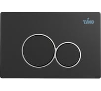 Кнопка смыва TIMO KULO 250x165 matt black FP-001MB
