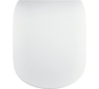 Тонкое сидение с крышкой для унитаза IDEAL STANDARD TESI тип SANDWICH, стандарт T352801 00000053000