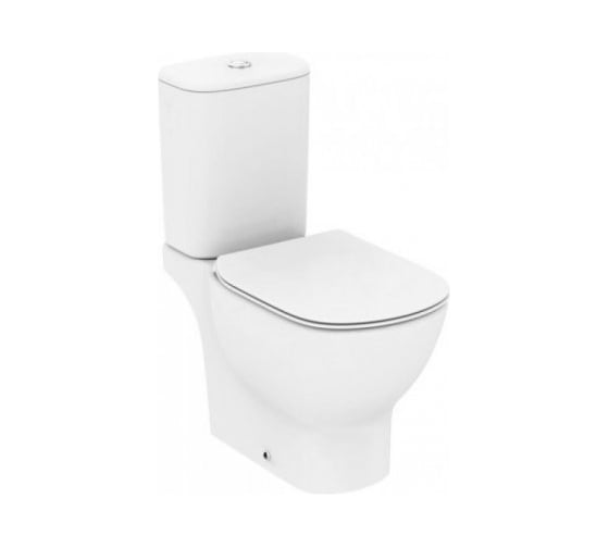 Тонкое сидение с крышкой IDEAL STANDARD TESI T3527V1 00000077946