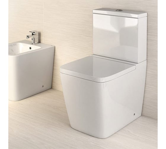 Бачок ROCA Round/Square Inspira 341520000 с механизмом двойного слива на 4,5/3 литра 00000050589