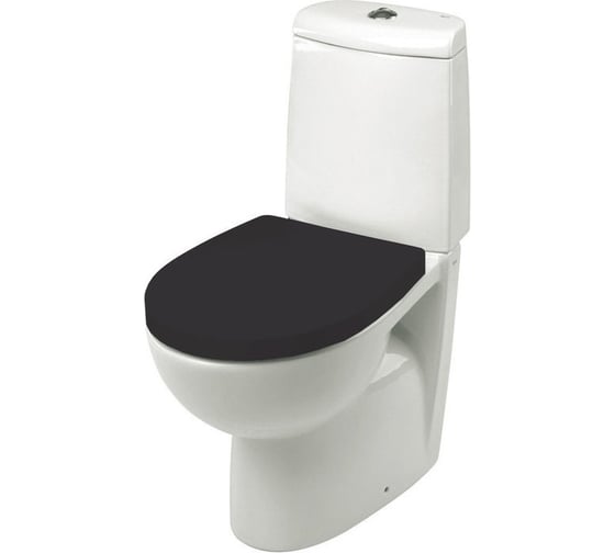 Крышка-сидение ROCA Victoria Nord  ZRU9302627BLACK soft close, дюропласт 00000034986