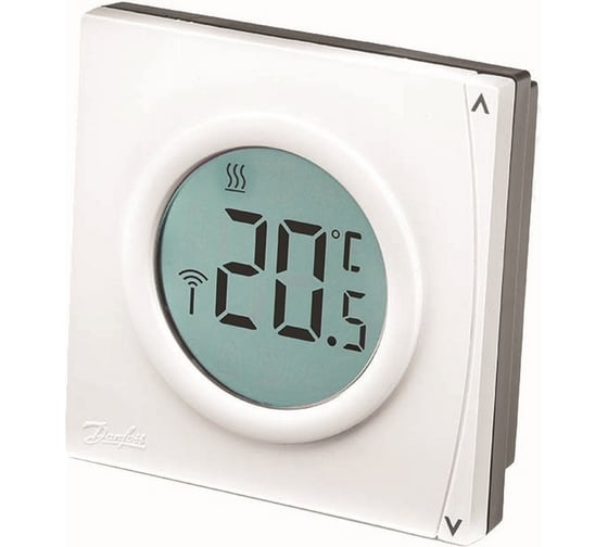 Комплект беспроводного термостата RET2001RF и ресивера RX1-S Danfoss 087N6474 1