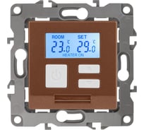 Терморегулятор универсальный 12411114 (230В-Imax16А; IP20; медь) ЭРА Б0031279