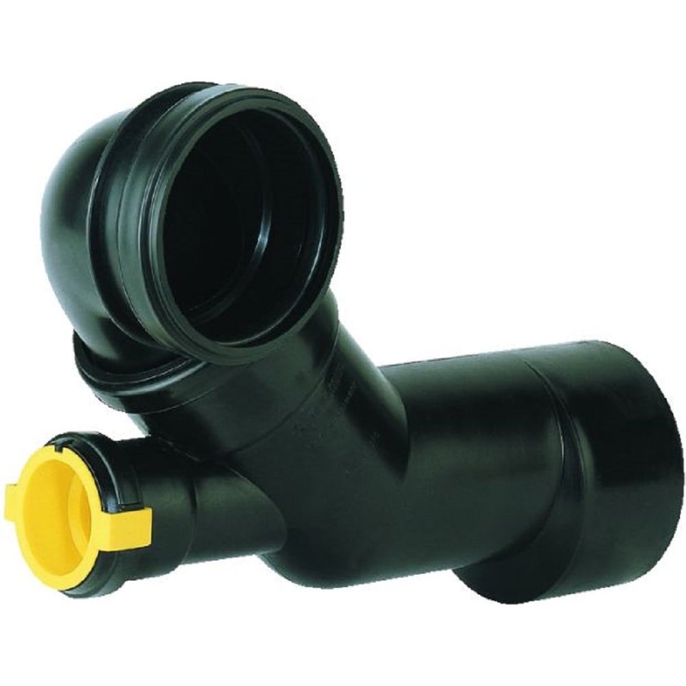 Патрубок для консольного унитаза с дополнительным отводом HL 227 ...