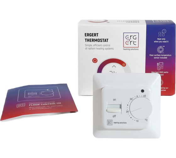 Терморегулятор Ergert ETR-110 White