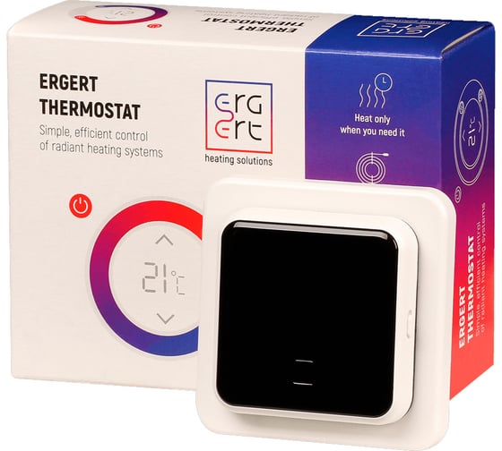 Терморегулятор Ergert ETR-360W (Wi-Fi, белый) ETR360W9010