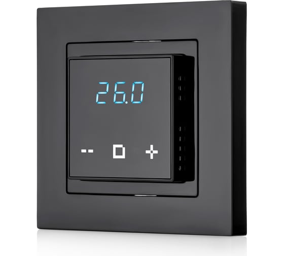 Терморегулятор Ergert Floor control 340 Wi-fi Black ETR340W9005