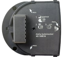 Монтажная планка M030 на стену для проводных термостатов COMAP C430022001