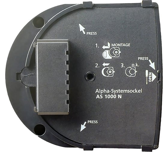 Монтажная планка M030 на стену для проводных термостатов COMAP C430022001 1