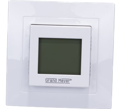Терморегулятор Grand Meyer белый сенсорный W225